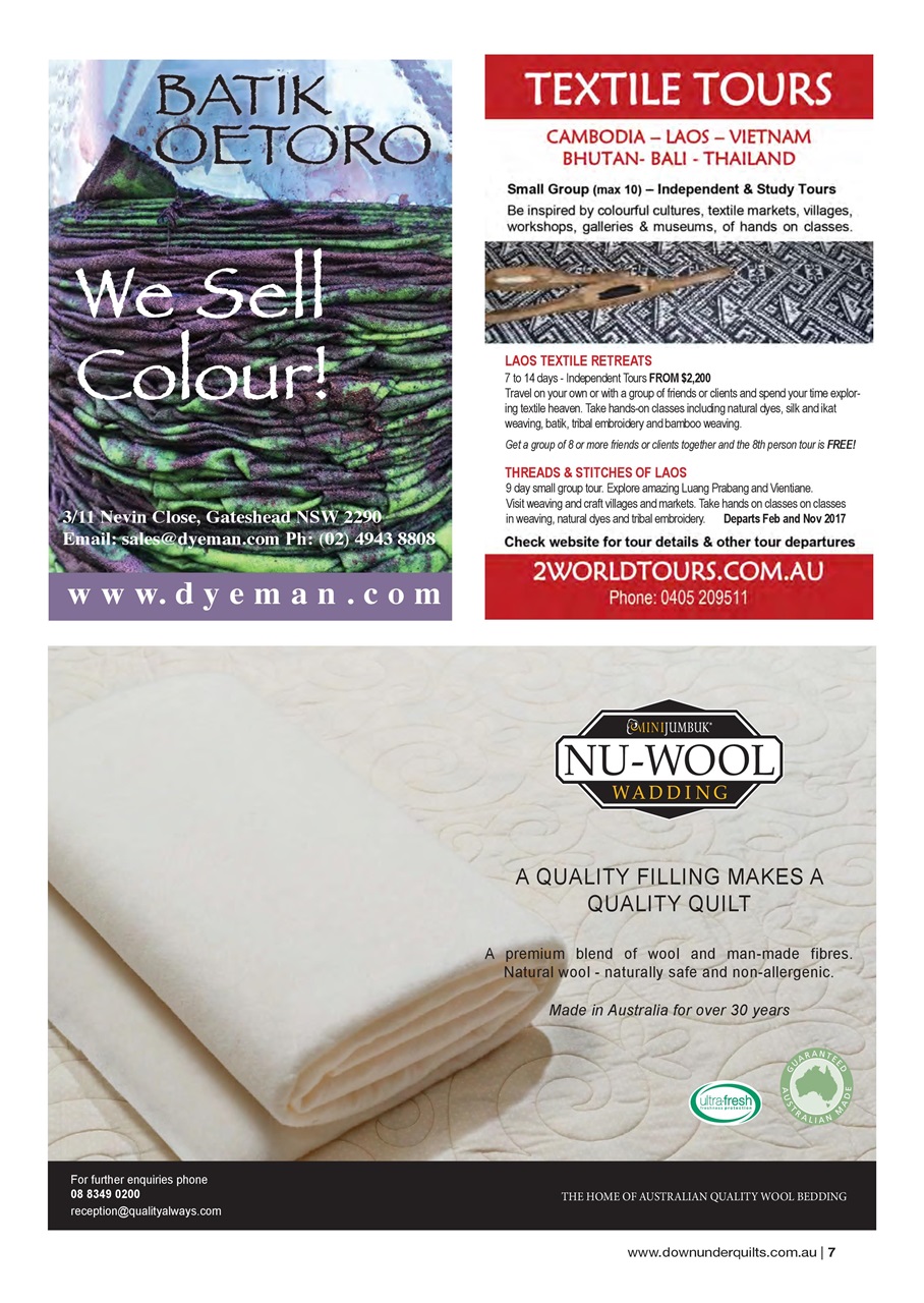 Down Under Quilts Preview Pages