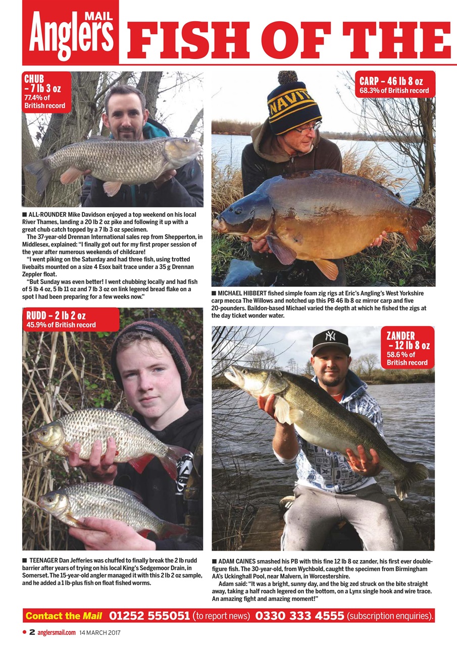 Anglers Mail Preview Pages
