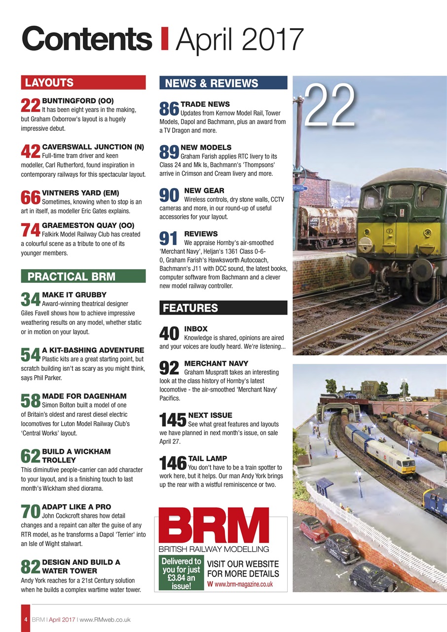 British Railway Modelling (BRM) Preview Pages