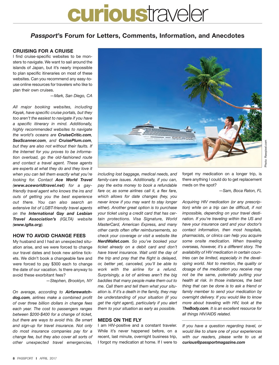 Passport Preview Pages