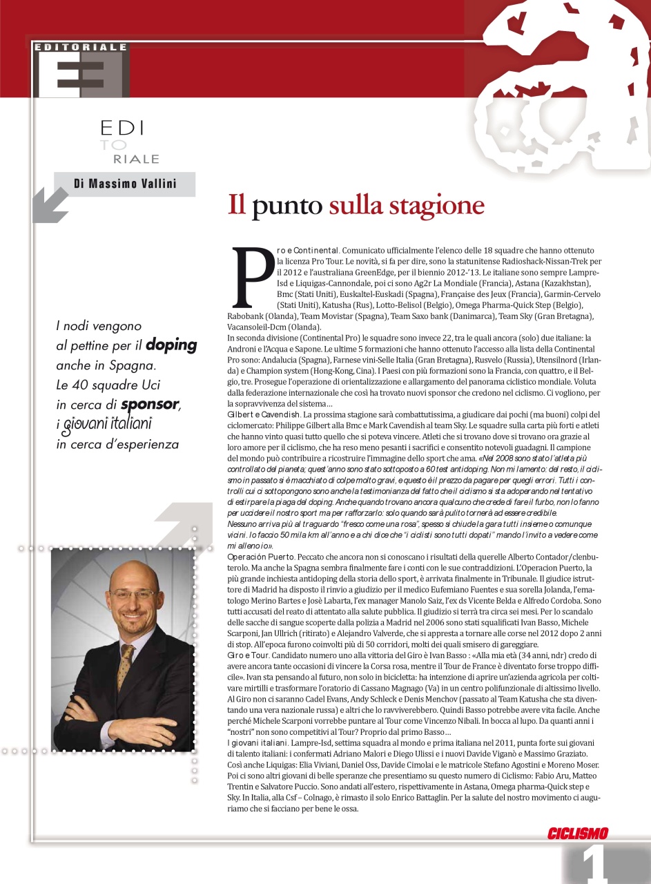 Ciclismo Preview Pages