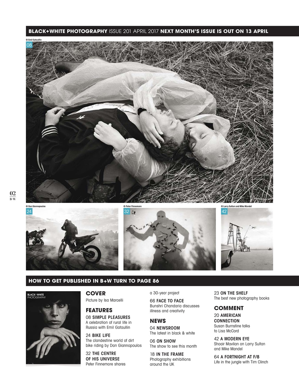 Black+White Photography Preview Pages