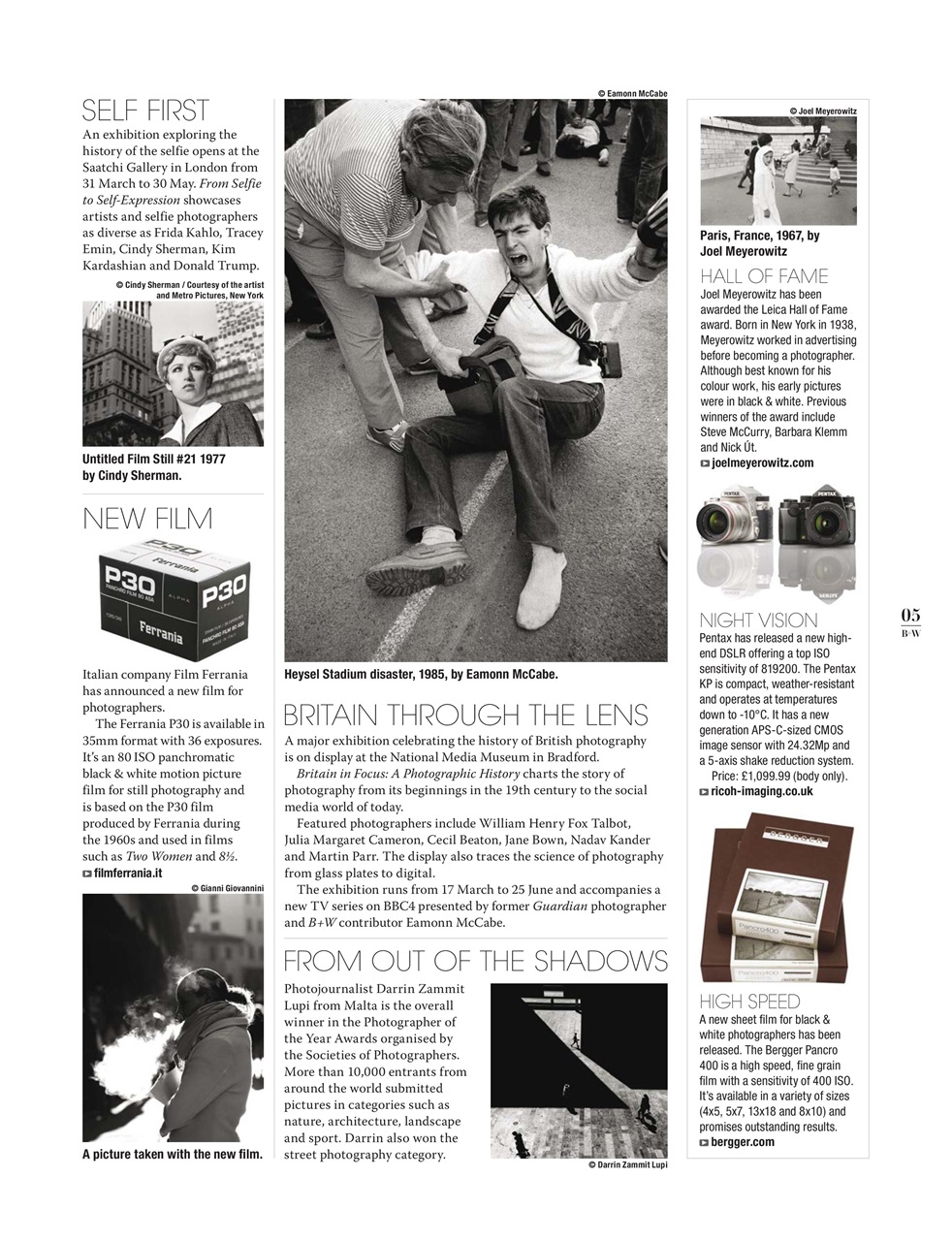 Black+White Photography Preview Pages