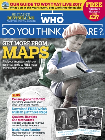Who Do You Think You Are? issue April 2017