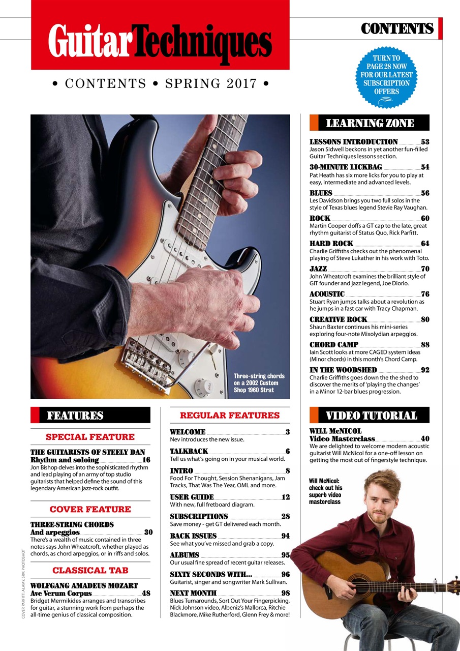 Guitar Techniques Preview Pages