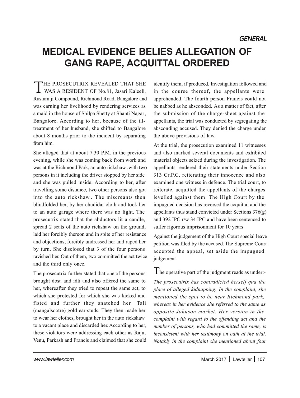 Lawteller – A Legal Awareness Magazine Preview Pages