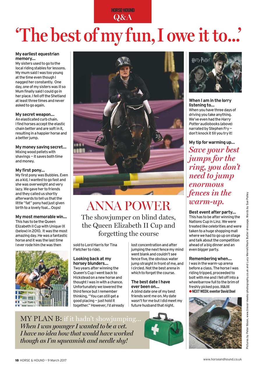 Horse & Hound Preview Pages