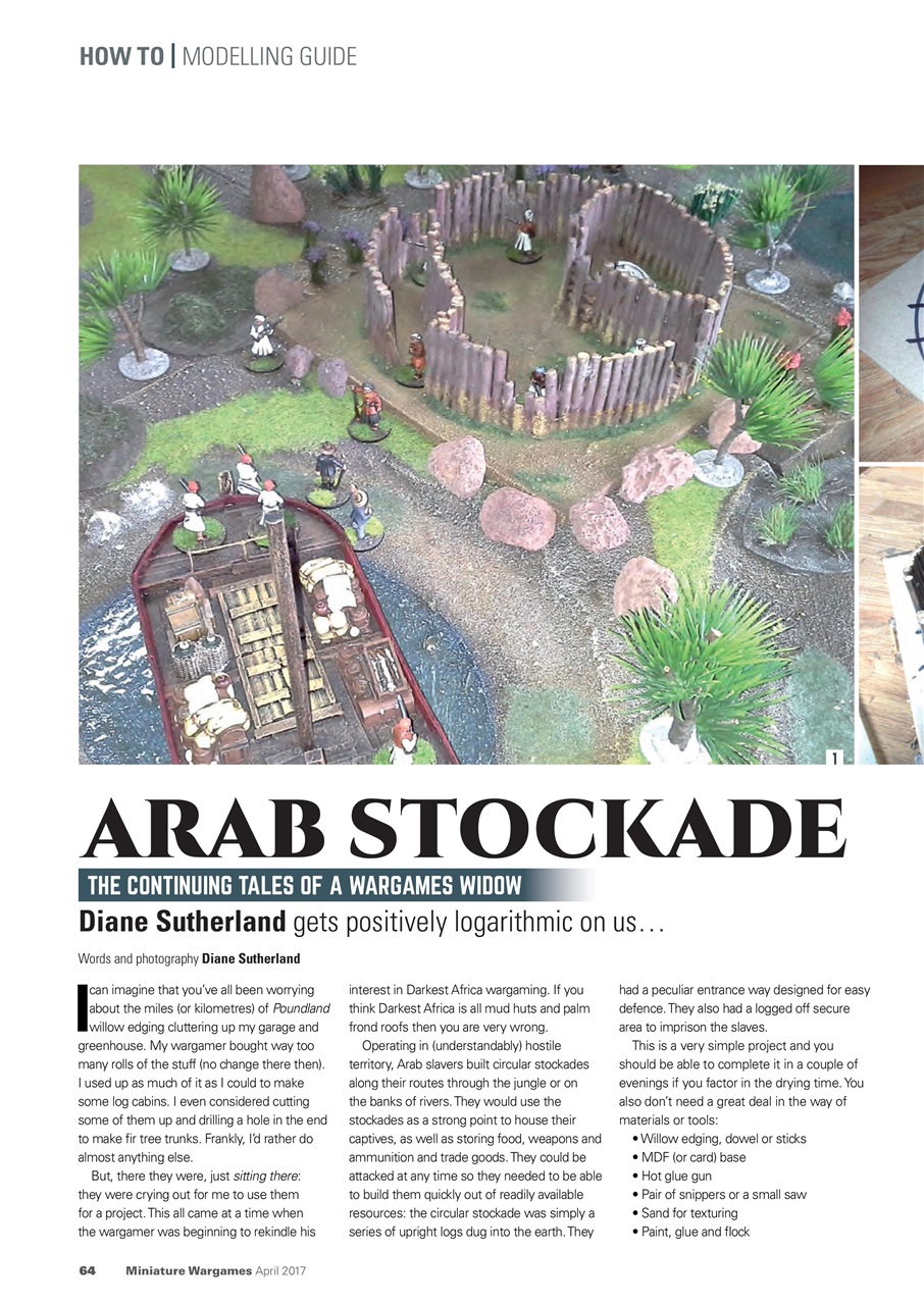 Miniature Wargames Preview Pages