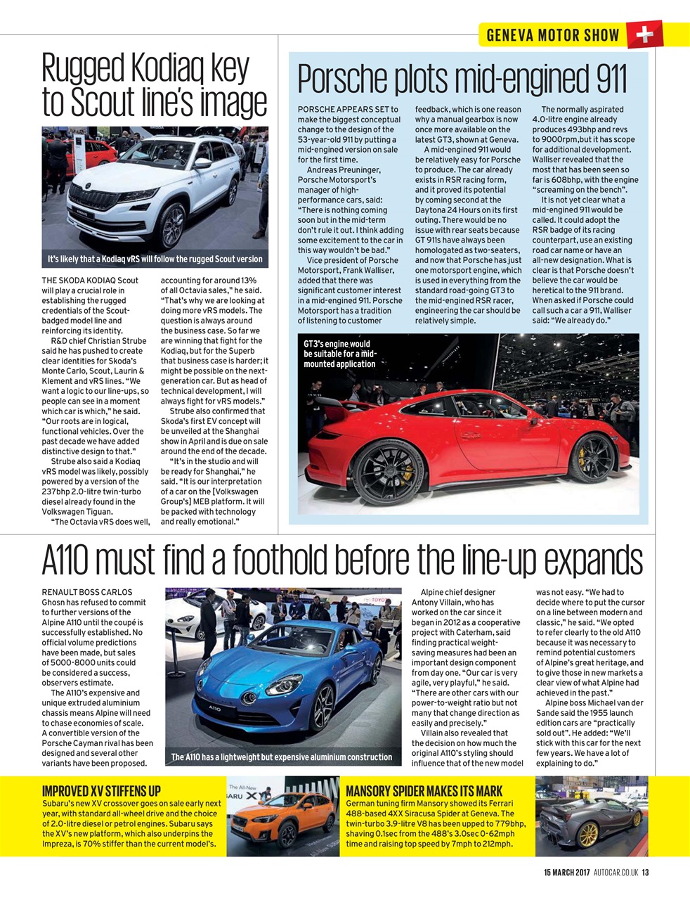 Autocar Preview Pages