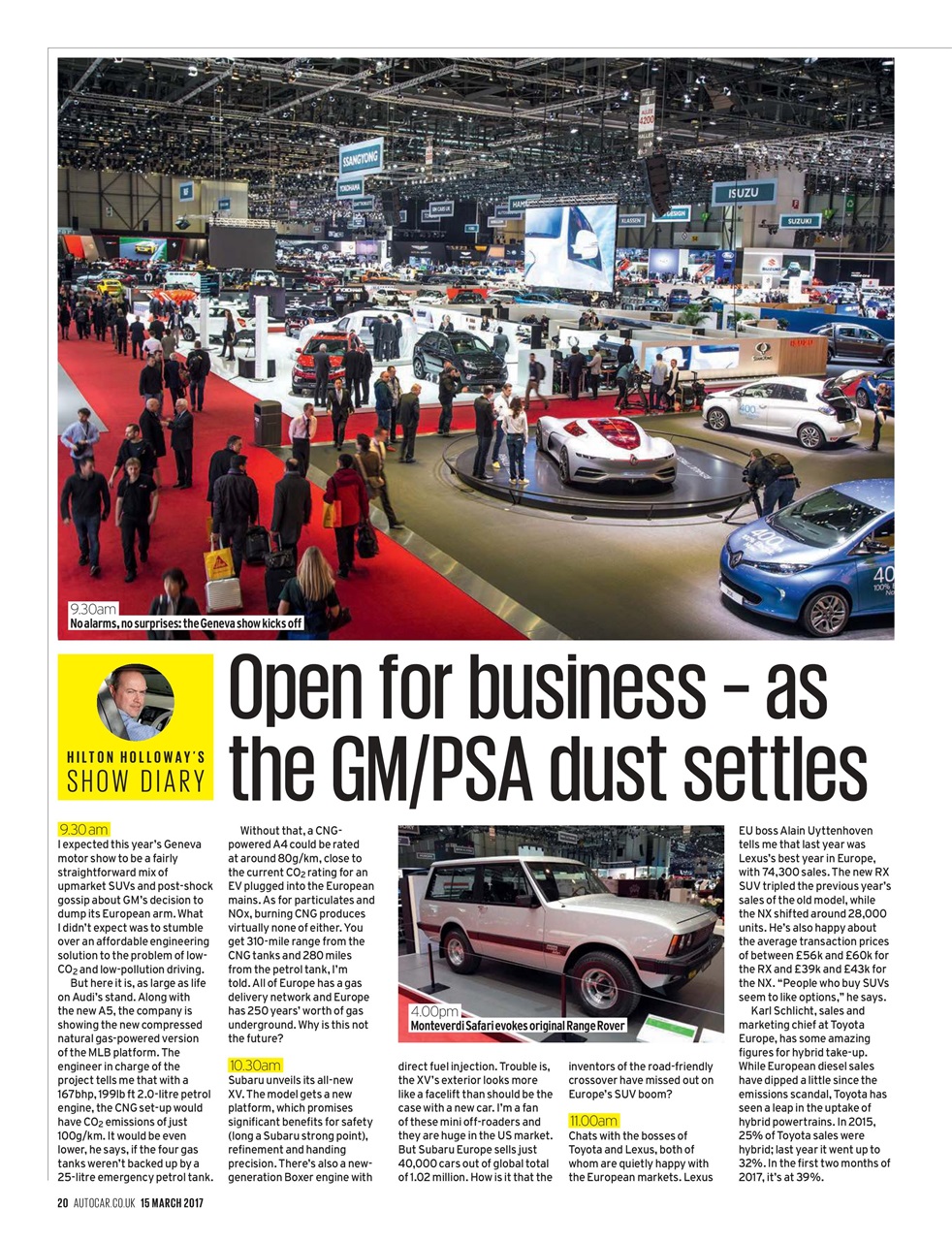 Autocar Preview Pages