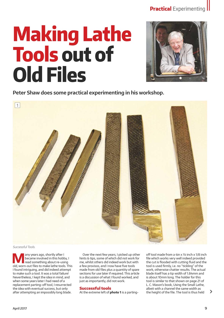 Model Engineer & Workshop Magazine Preview Pages