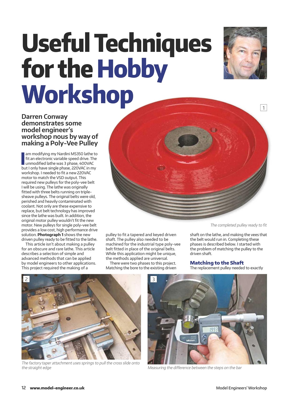 Model Engineer & Workshop Magazine Preview Pages