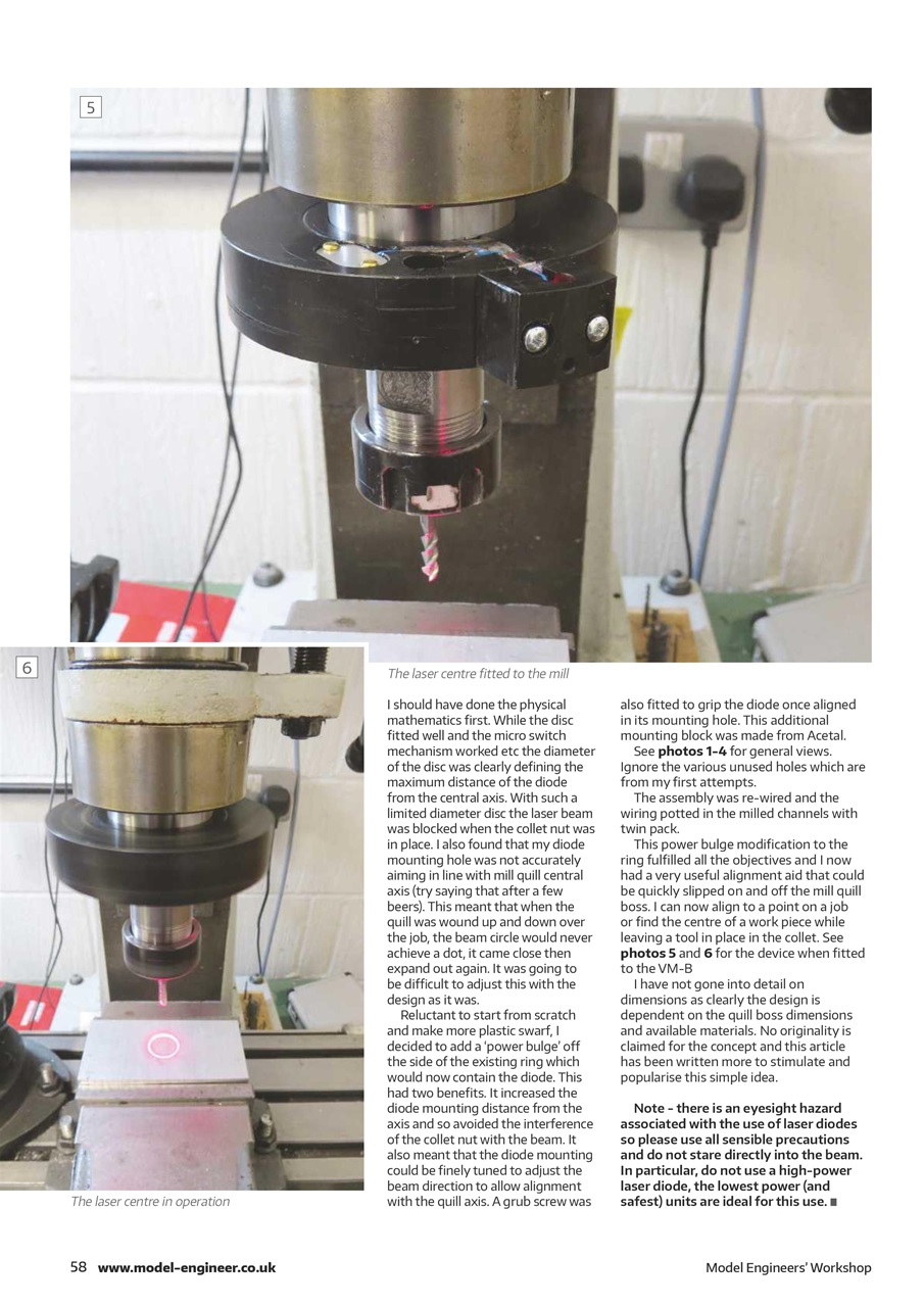 Model Engineer & Workshop Magazine Preview Pages