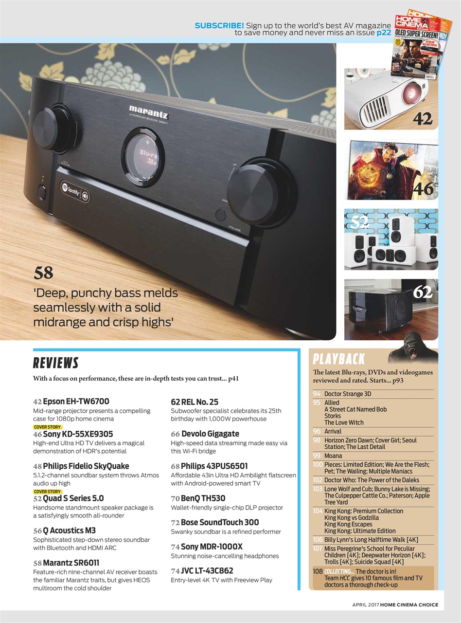 Home Cinema Choice Preview Pages