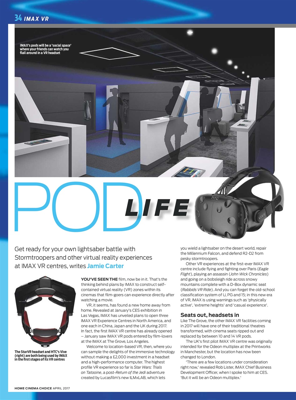 Home Cinema Choice Preview Pages