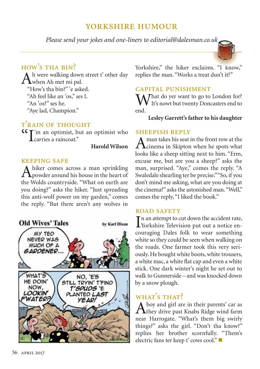 The Yorkshire Dalesman Preview Pages