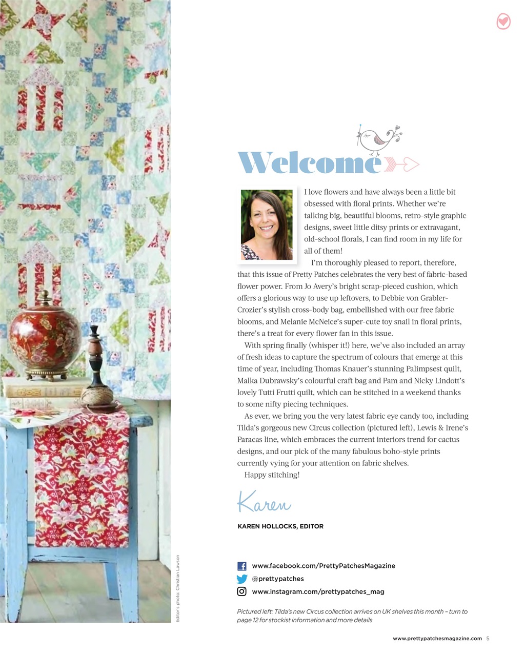 Pretty Patches Magazine Preview Pages
