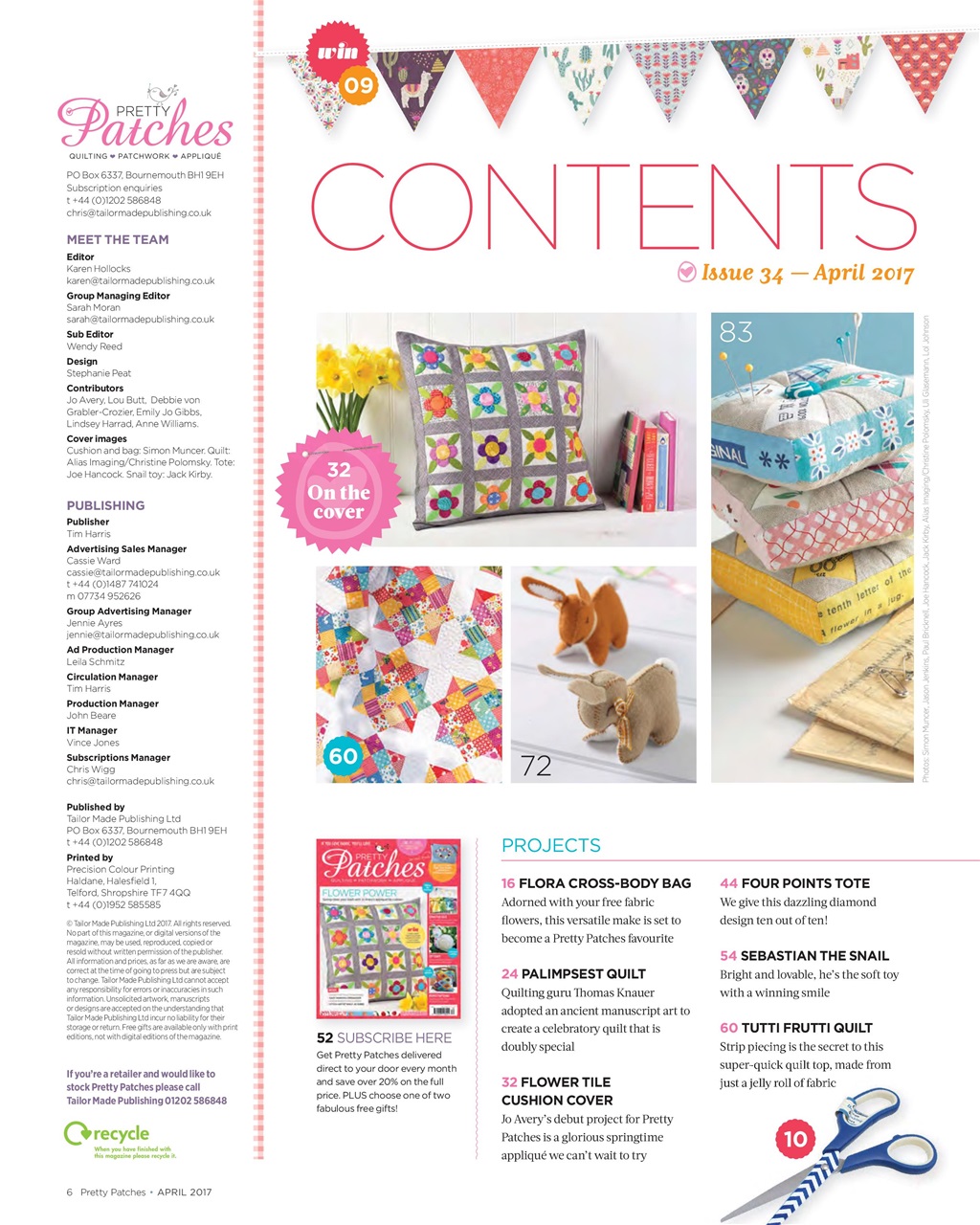 Pretty Patches Magazine Preview Pages