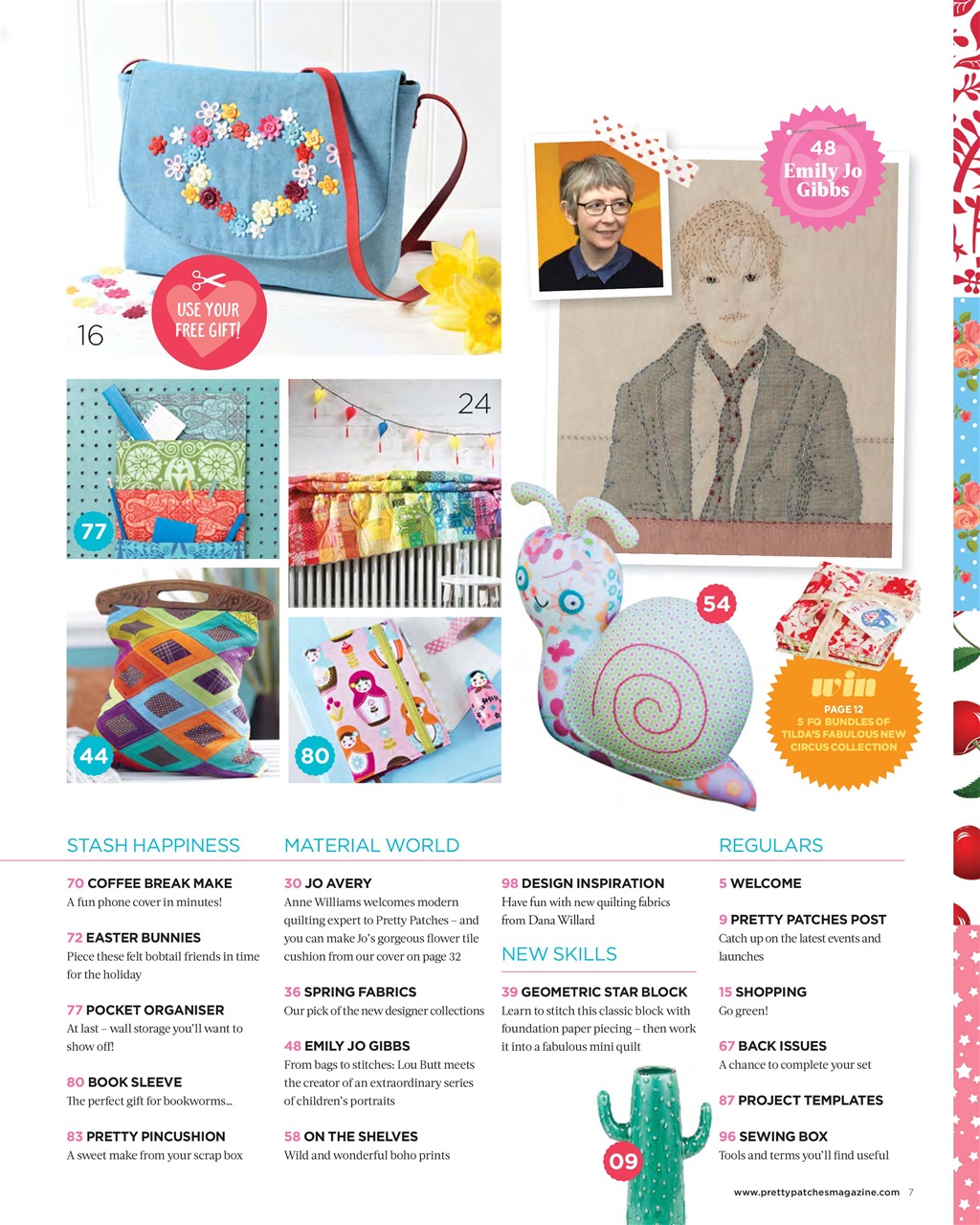 Pretty Patches Magazine Preview Pages