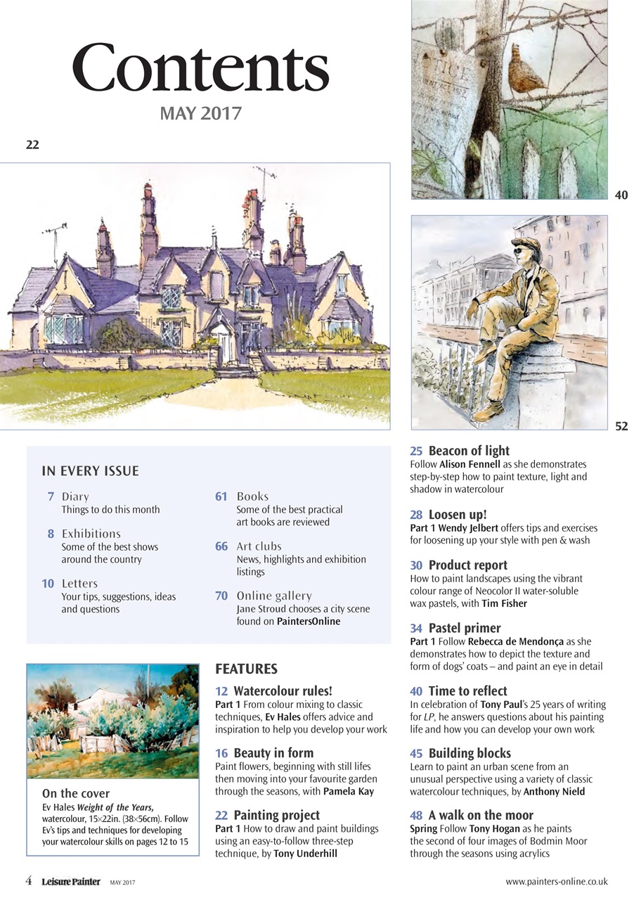 Leisure Painter & The Artist Preview Pages