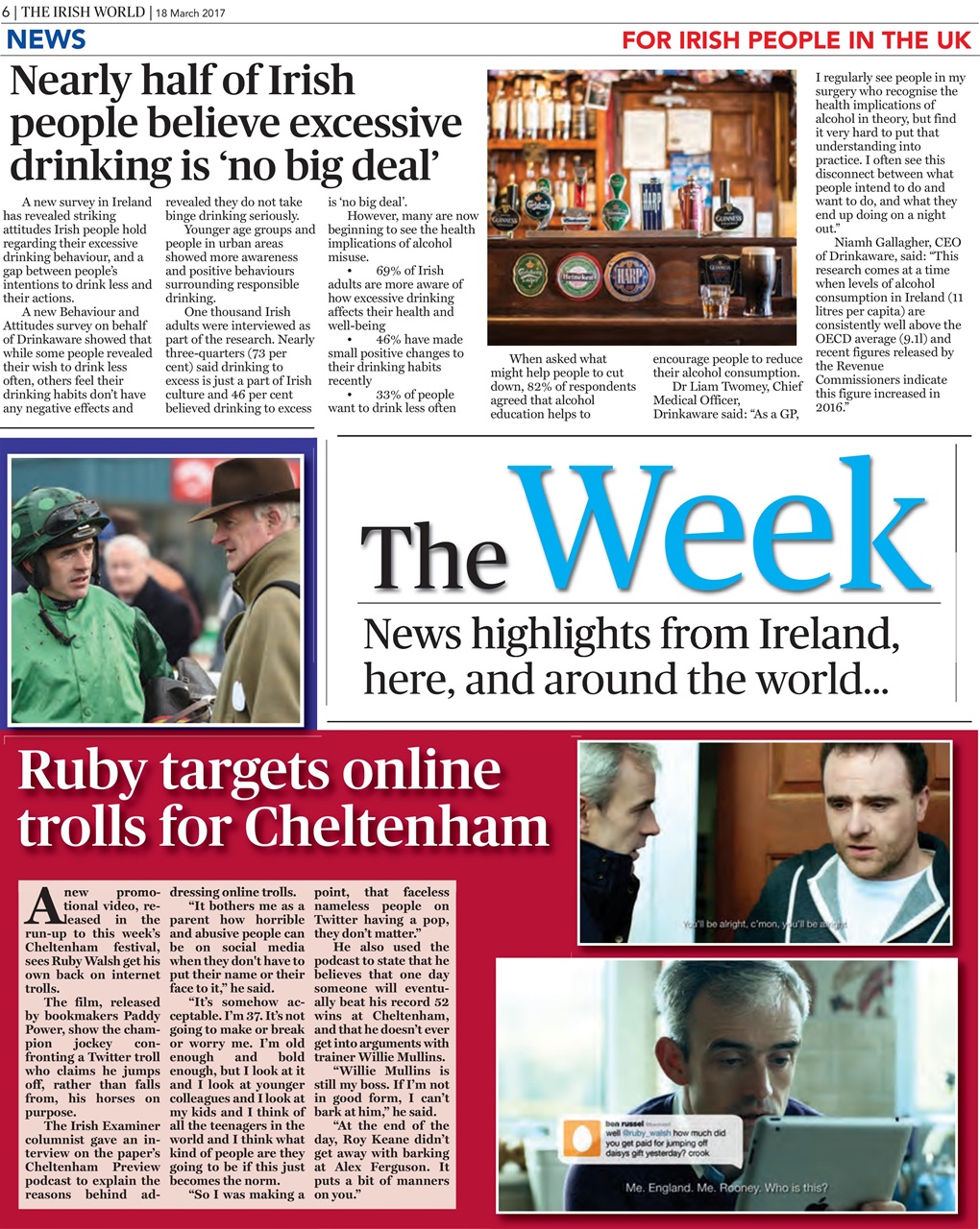 Irish World Preview Pages