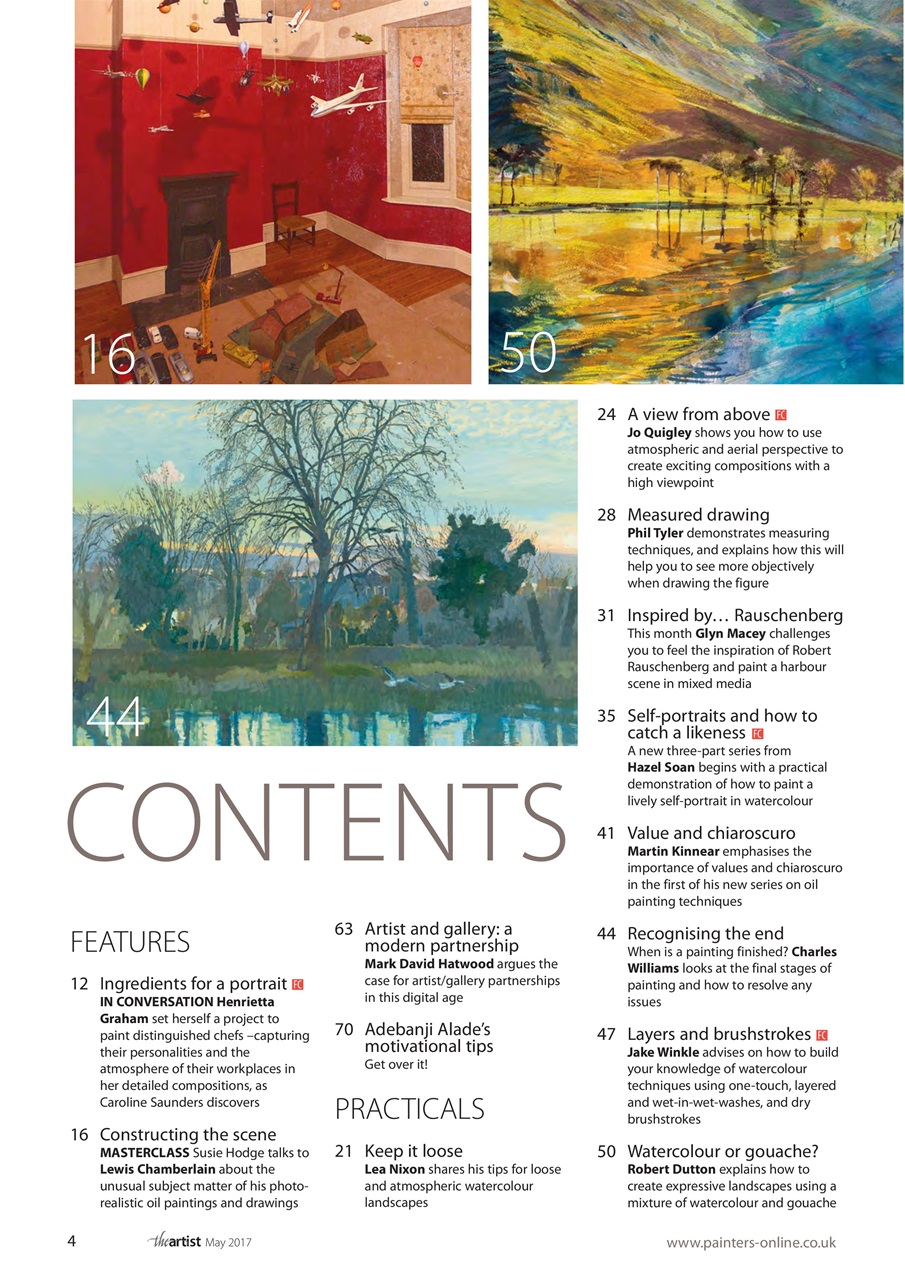 The Artist Preview Pages