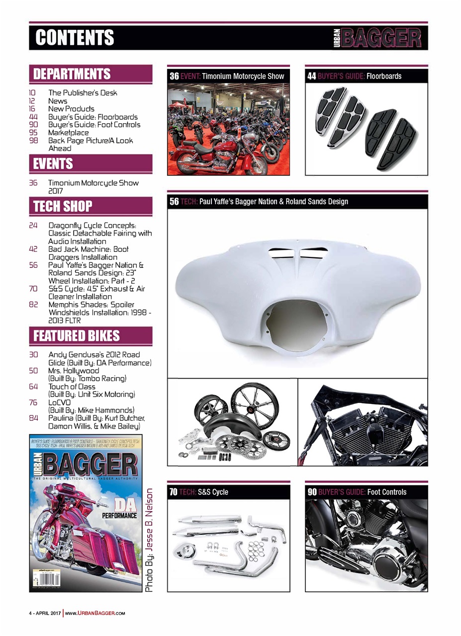 Urban Bagger Preview Pages
