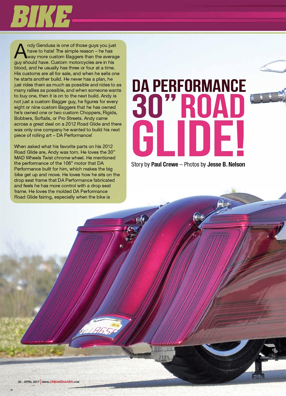 Urban Bagger Preview Pages