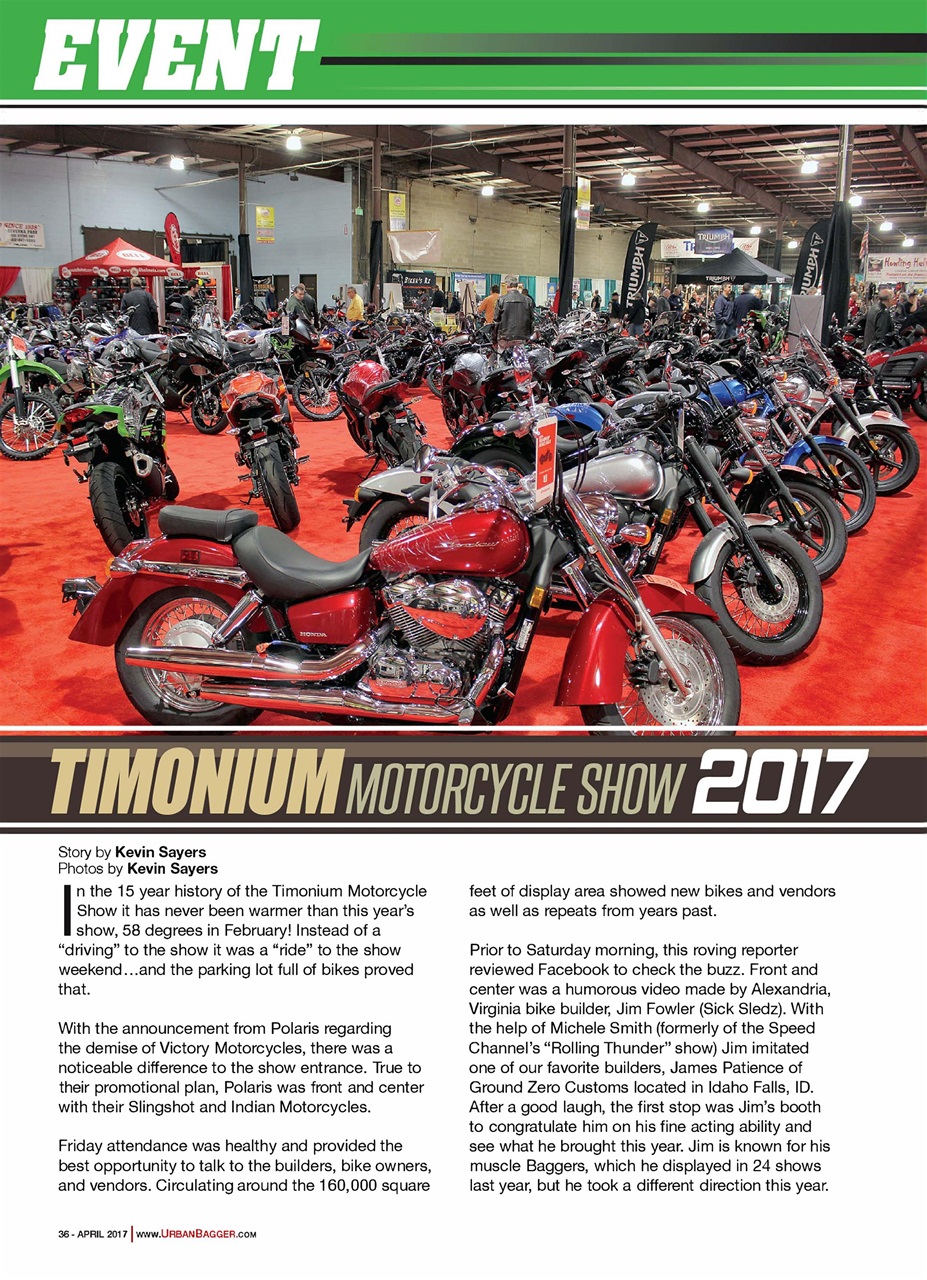 Urban Bagger Preview Pages