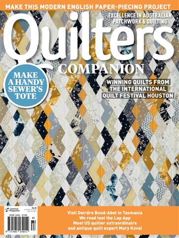 Quilters Companion issue Issue#84 2017