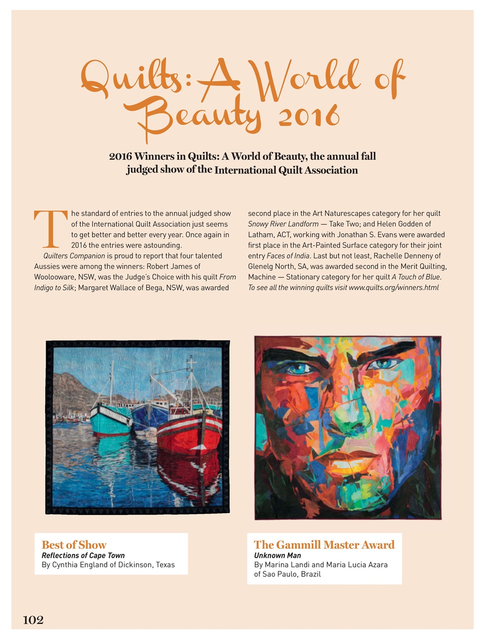 Quilters Companion Preview Pages