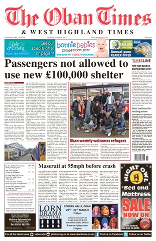 The Oban Times & Lochaber Times issue 16 March 2017