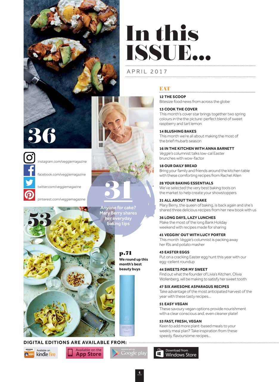 Veggie Magazine Preview Pages