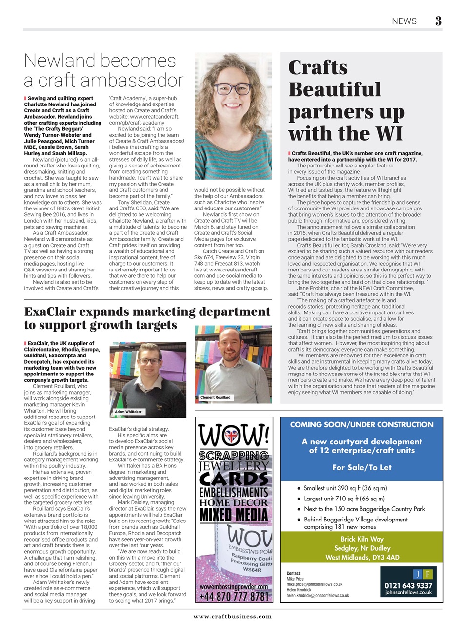 Craft Business Preview Pages