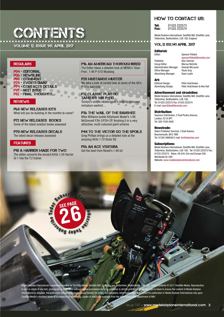 Model Airplane International Preview Pages