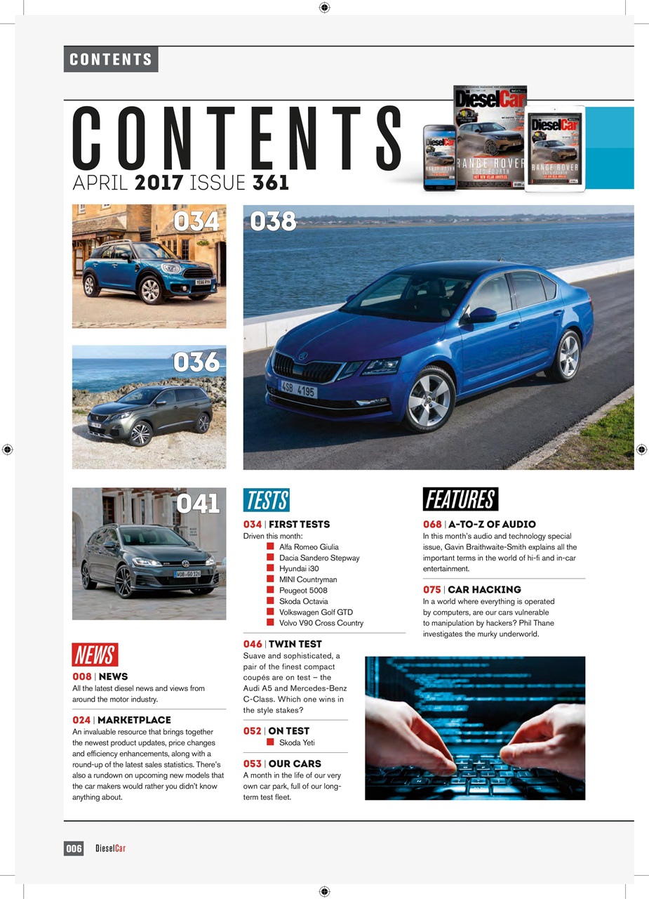 Diesel&EcoCar Magazine Preview Pages