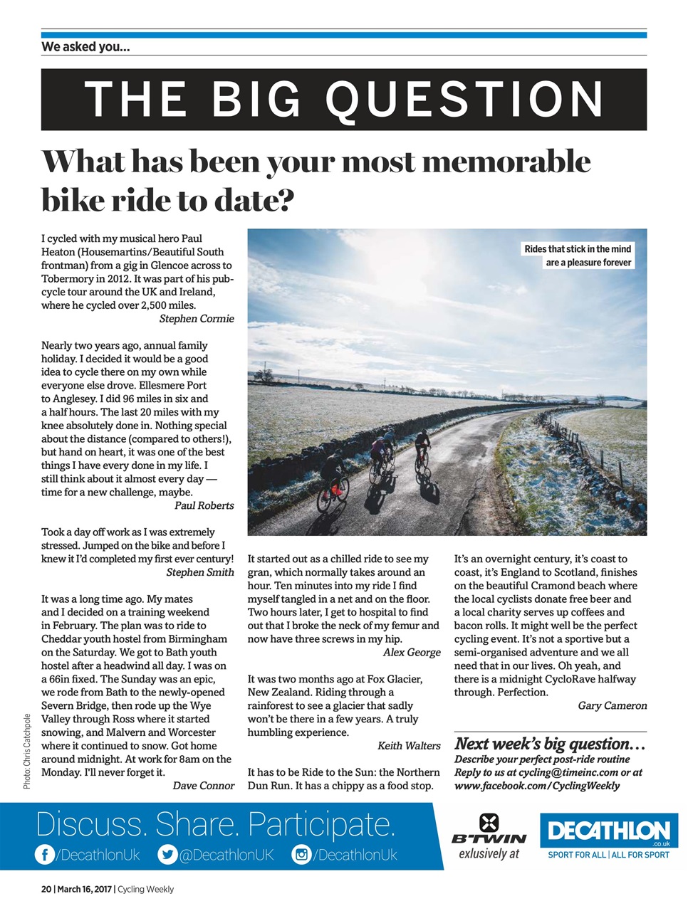 Cycling Weekly Preview Pages