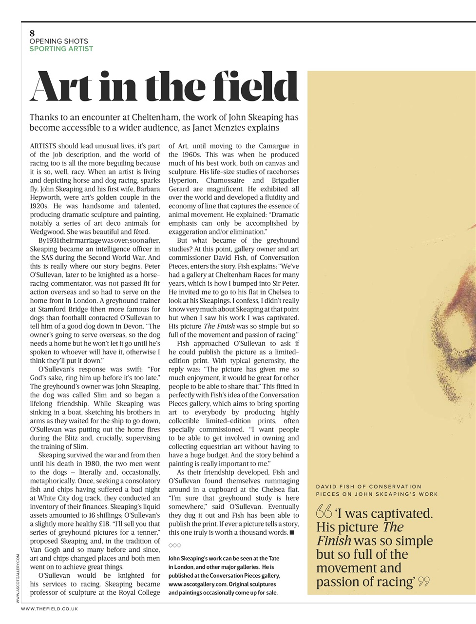 The Field Preview Pages