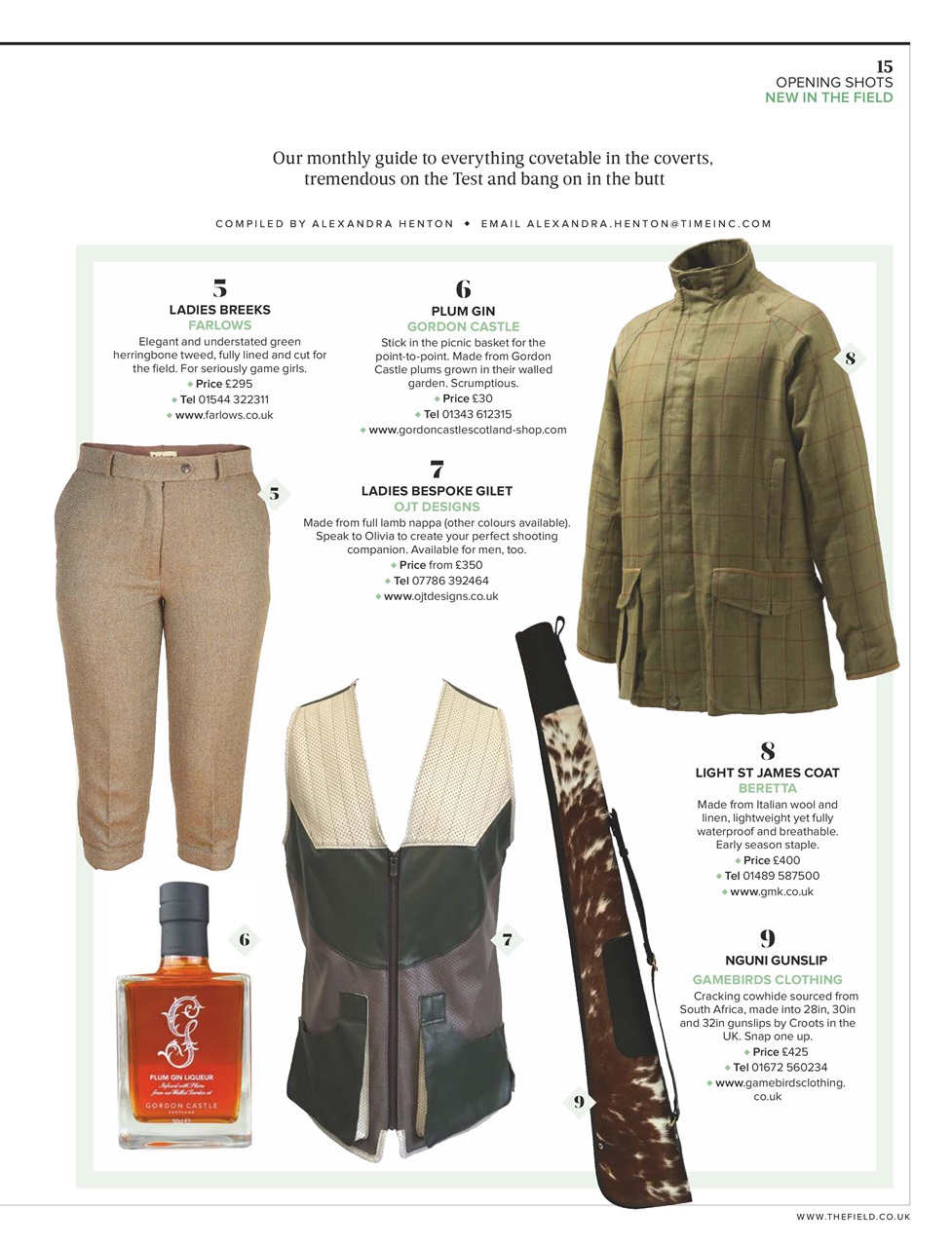 The Field Preview Pages