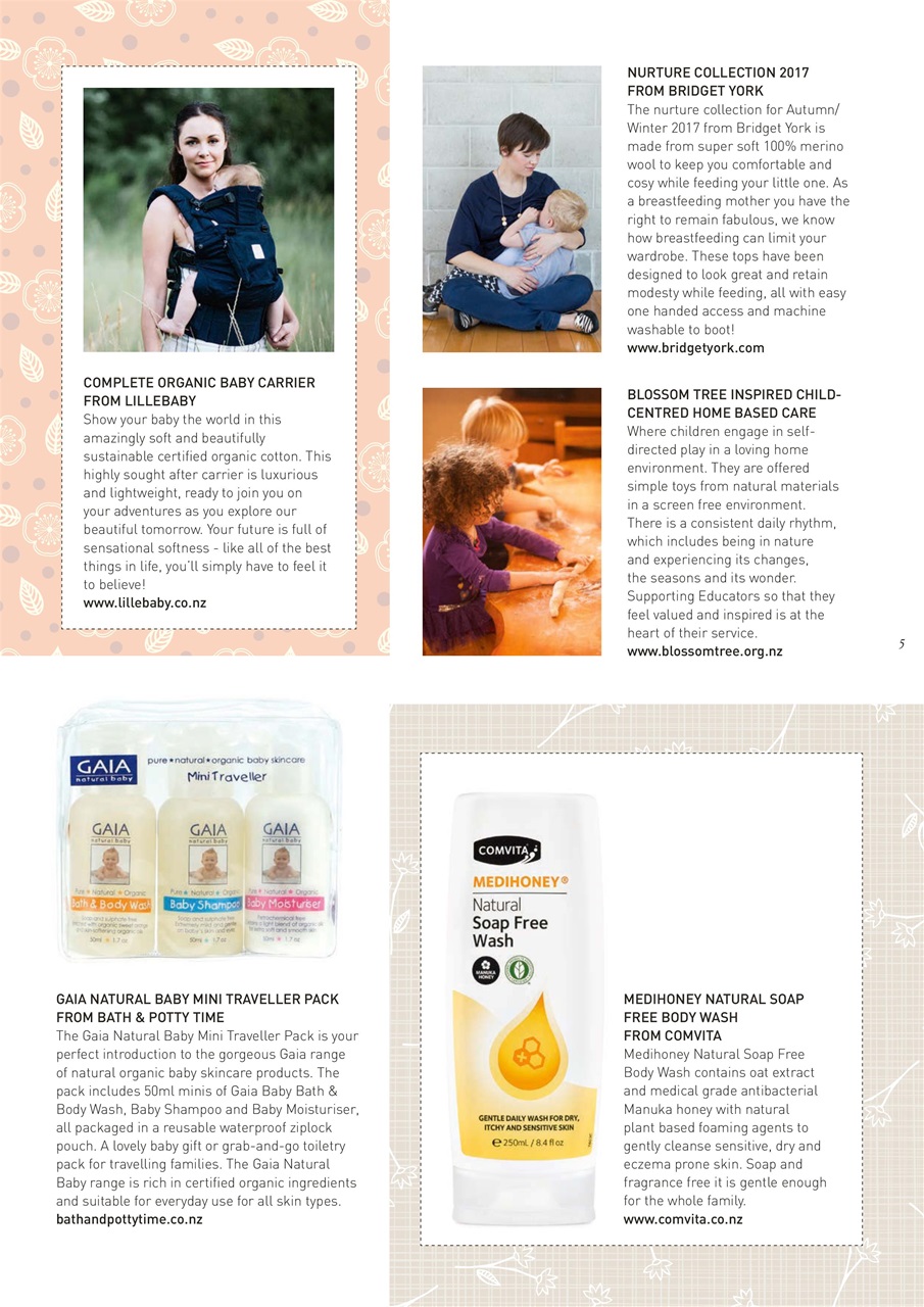 The Natural Parent Magazine Preview Pages