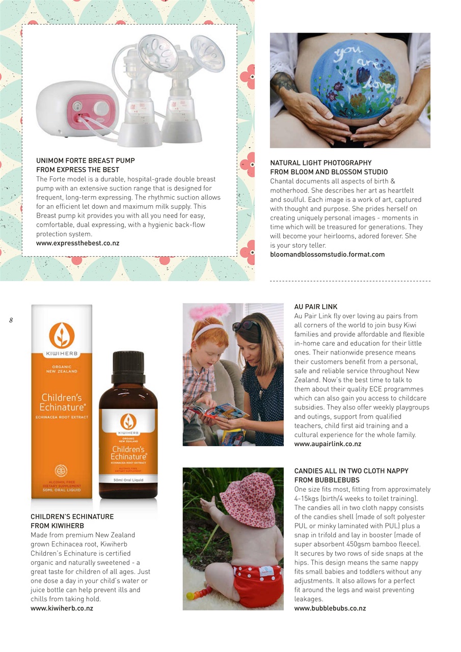 The Natural Parent Magazine Preview Pages