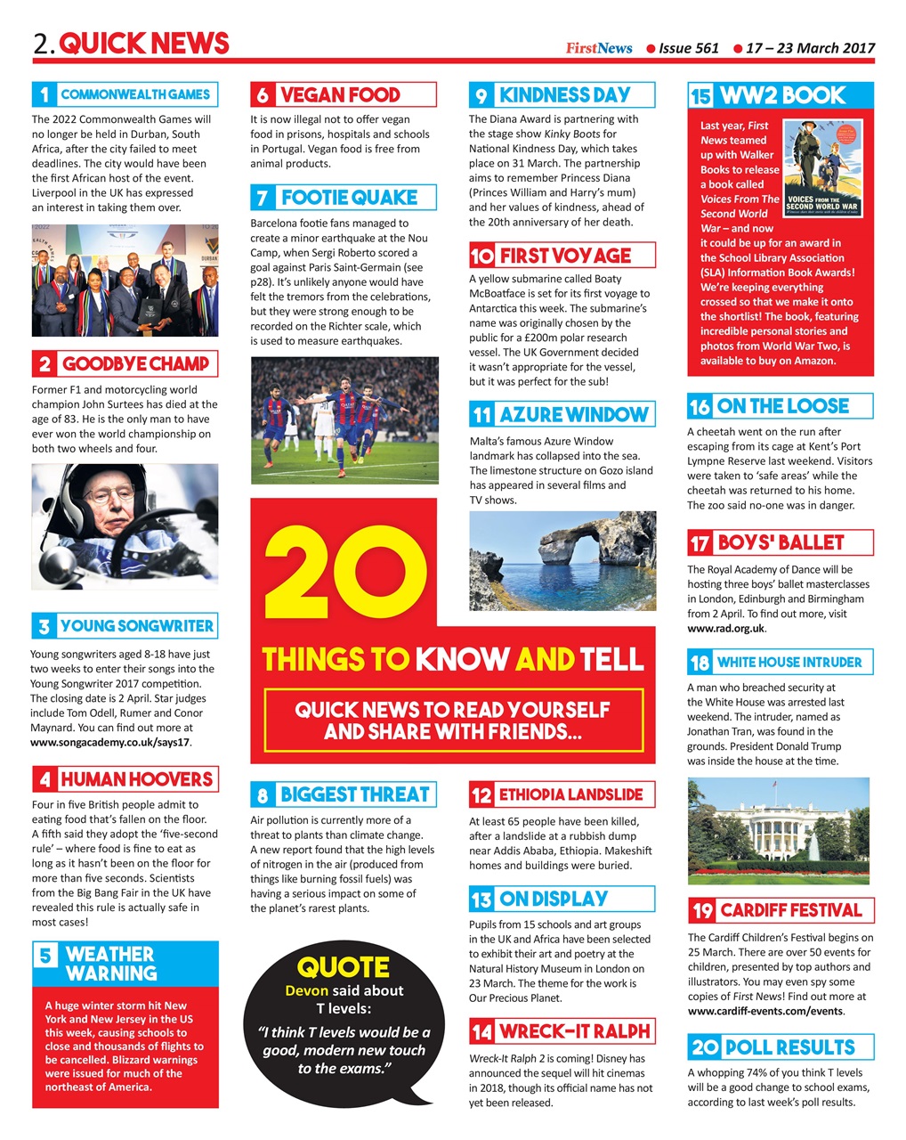 First News Preview Pages