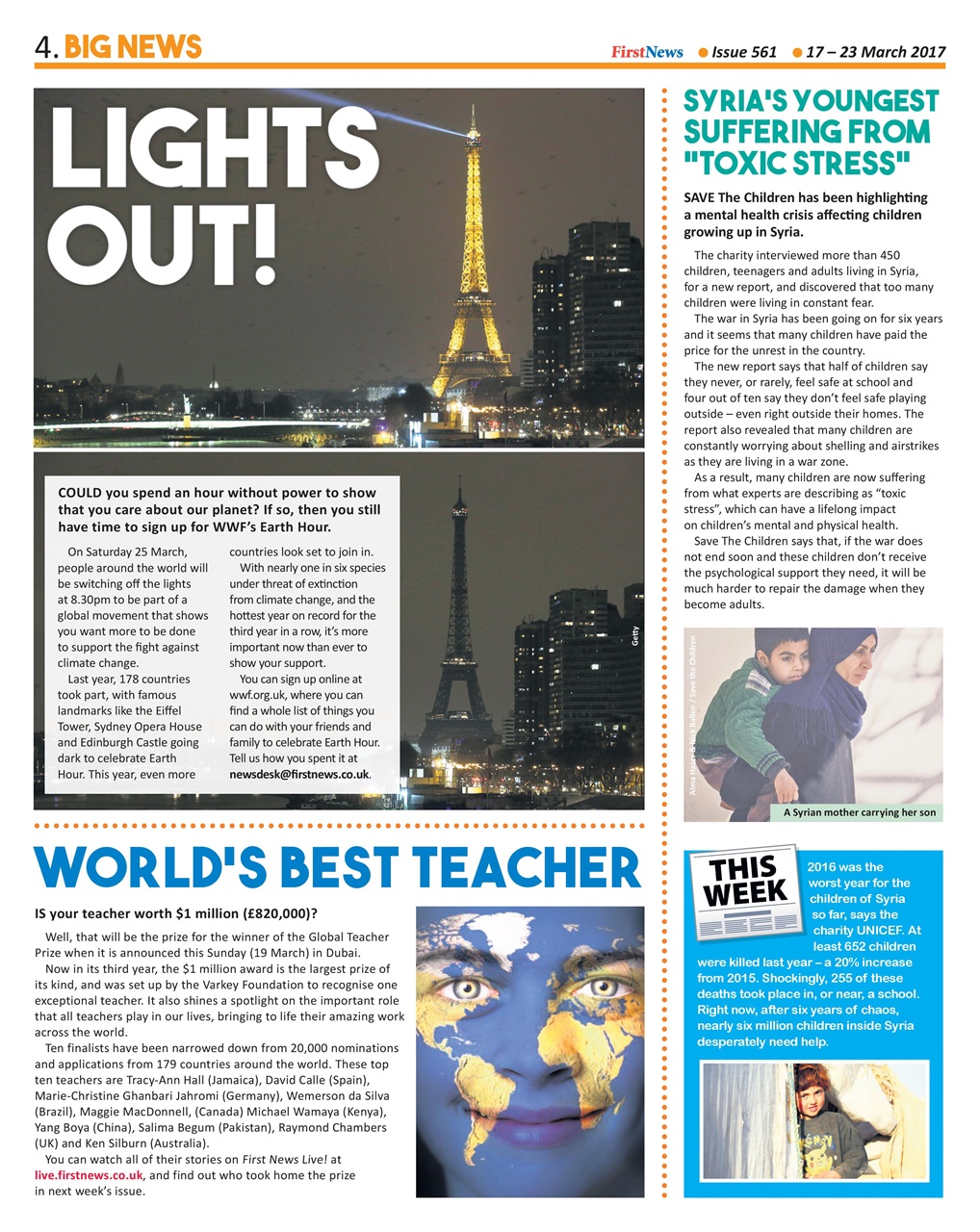 First News Preview Pages