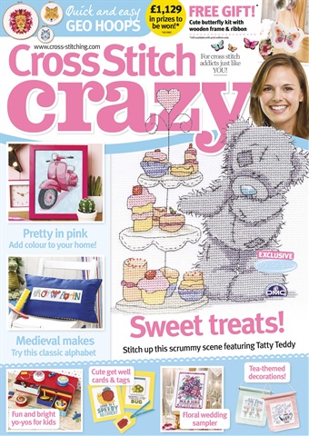 Cross Stitch Crazy issue May 2017