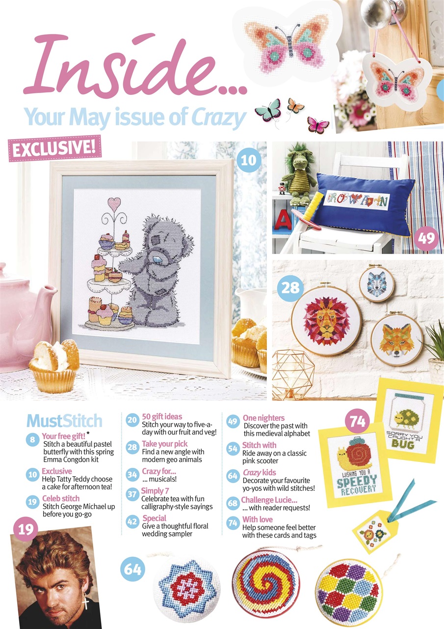 Cross Stitch Crazy Preview Pages