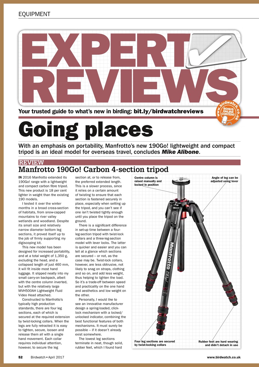 Birdwatch Magazine Preview Pages