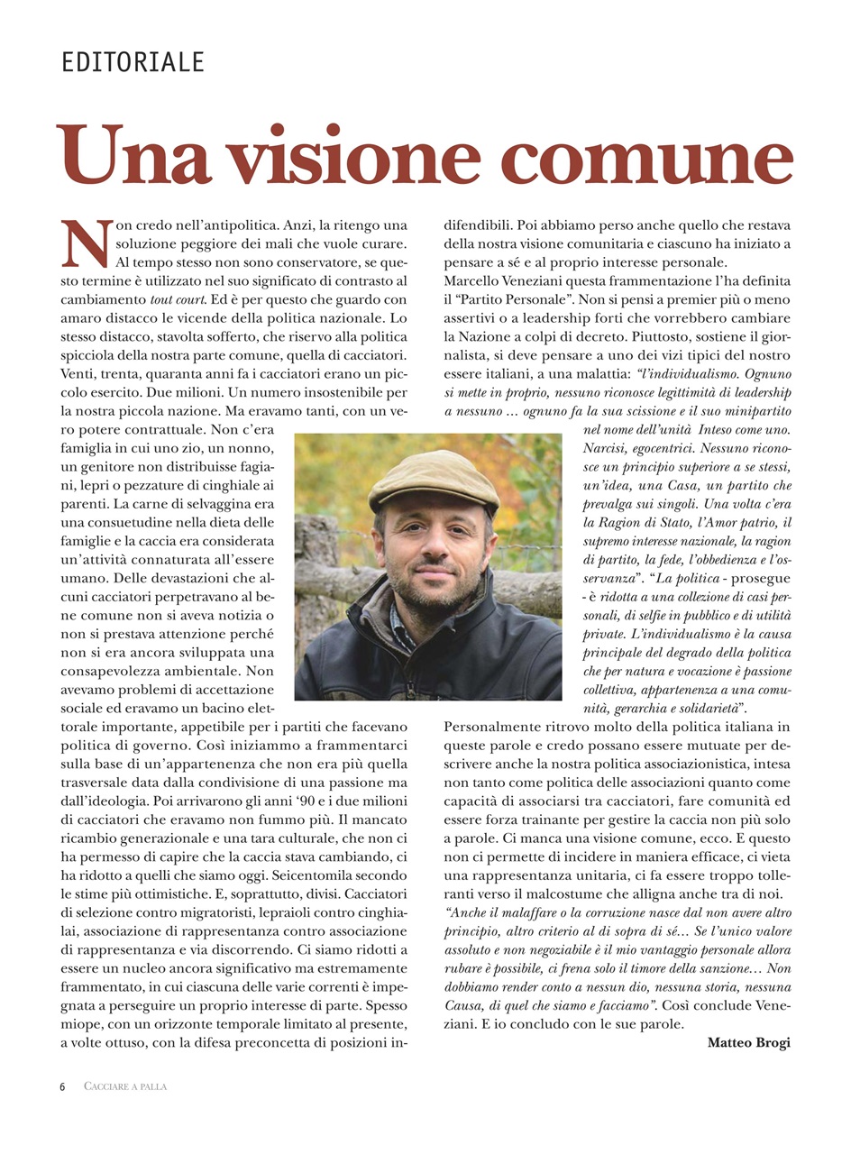 Caccia Magazine Preview Pages