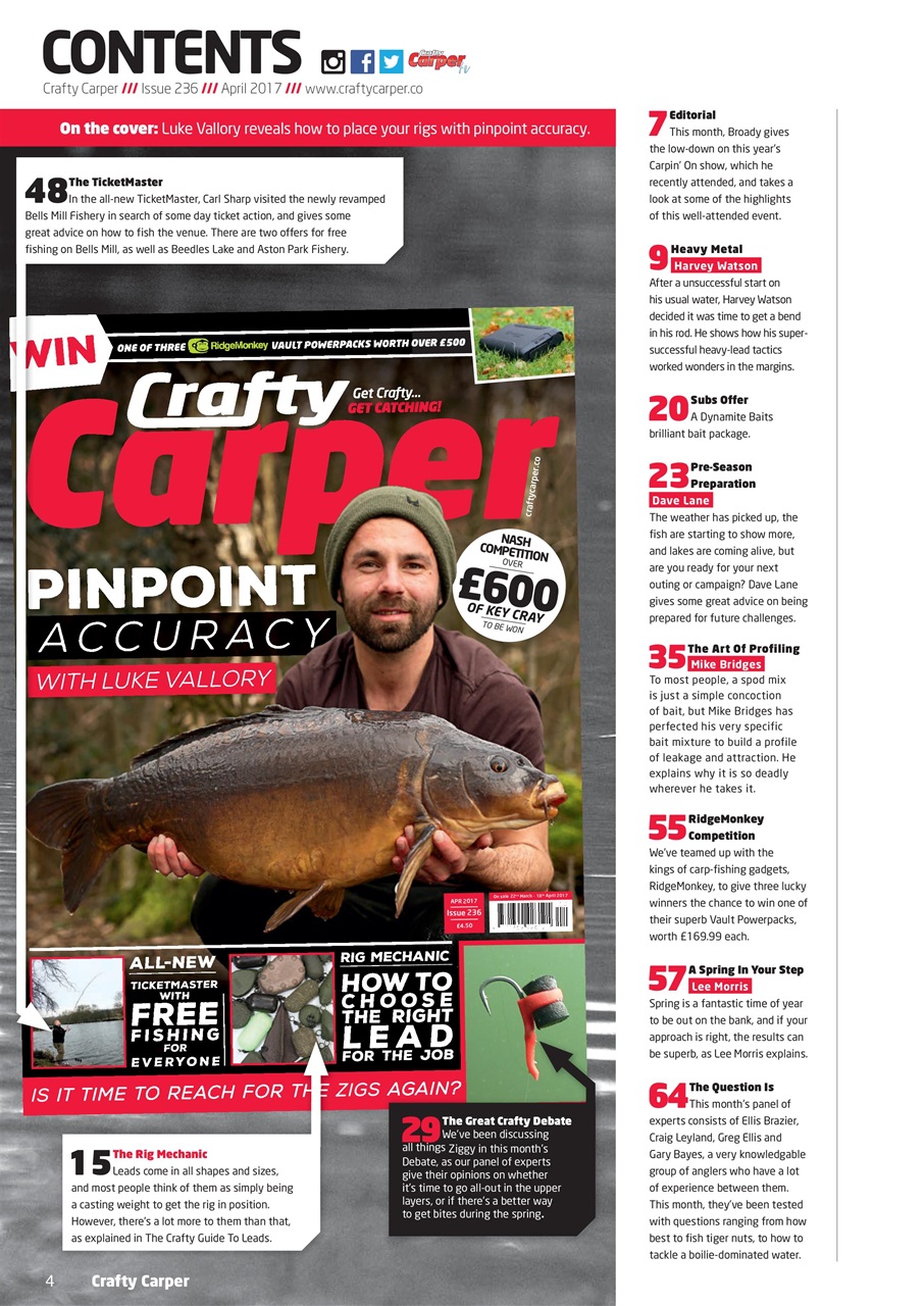 Crafty Carper Preview Pages