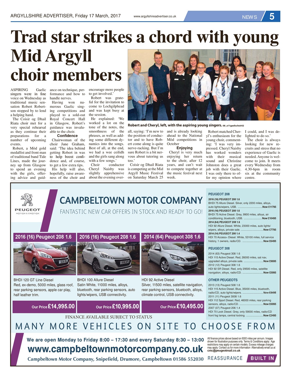 Argyllshire Advertiser Preview Pages