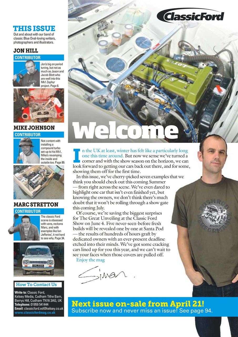 Classic Ford Preview Pages